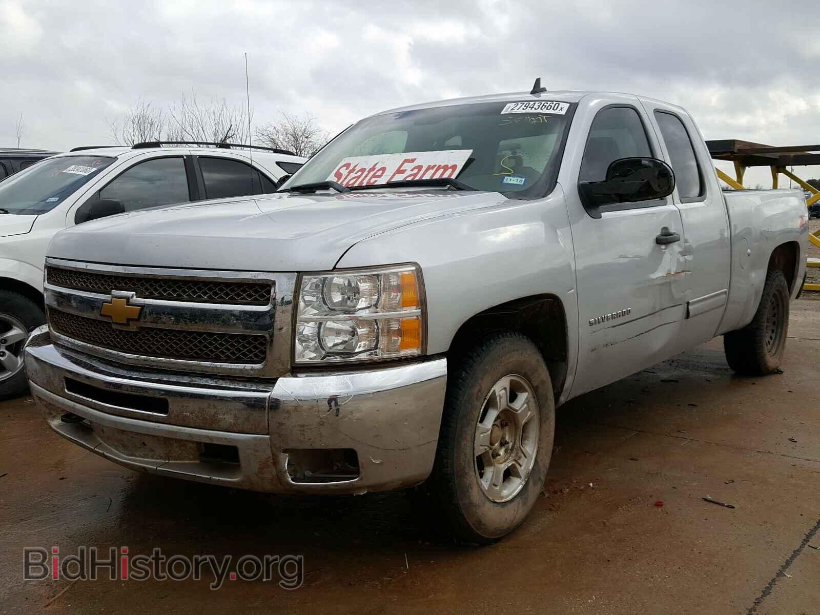 2012 CHEVROLET SILVERADO - VIN: 1GCRKSE73CZ332825 - Фото 2