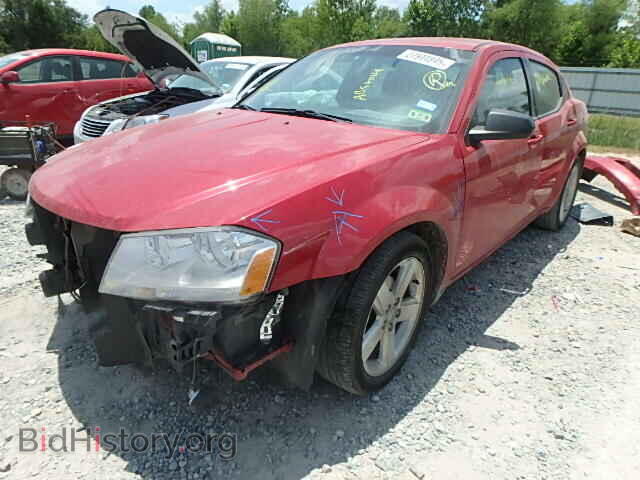 2013 DODGE AVENGER - VIN: 1C3CDZAB3DN516887 - Фото 2