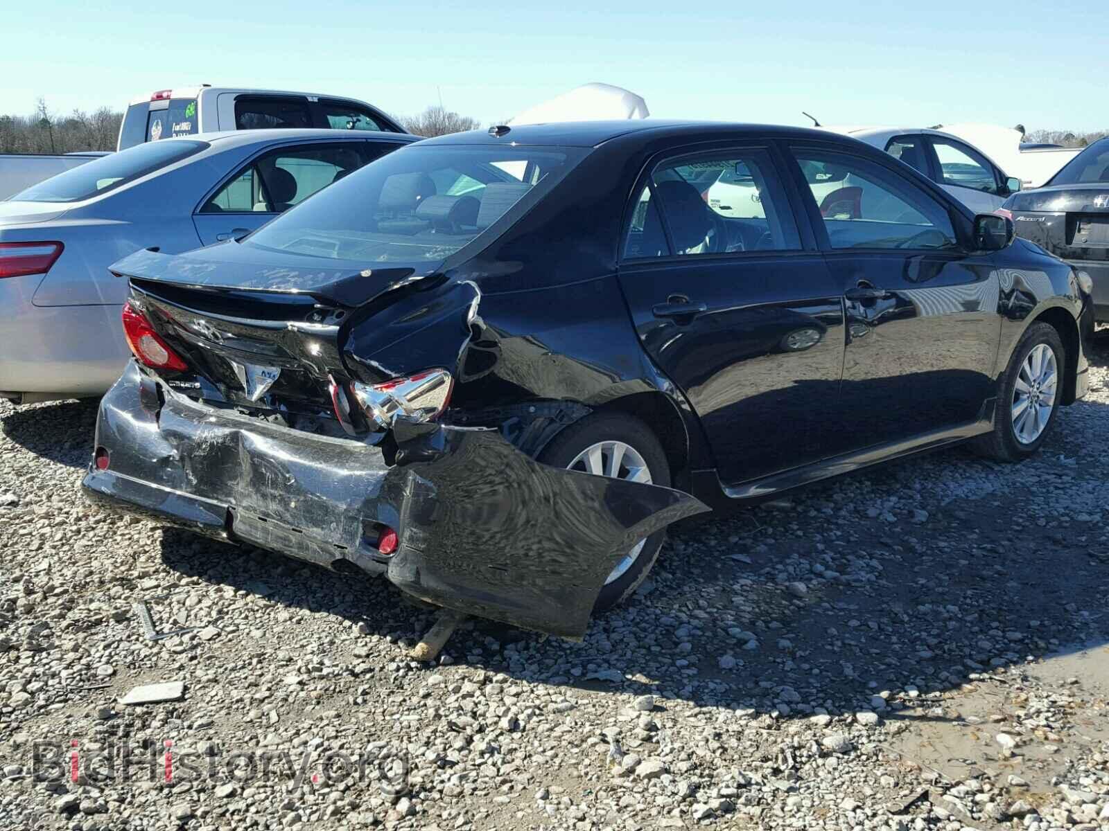 2009 TOYOTA COROLLA BA - VIN: 2T1BU40E09C149334 - Фото 4