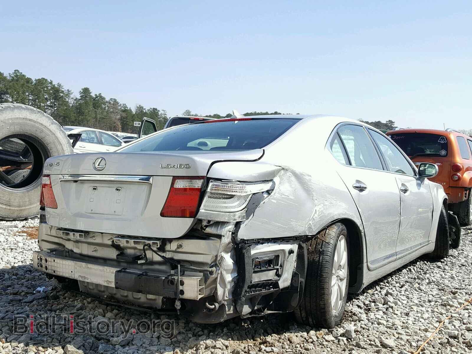 2008 LEXUS LS460 - VIN: JTHBL46F385058801 - Фото 4