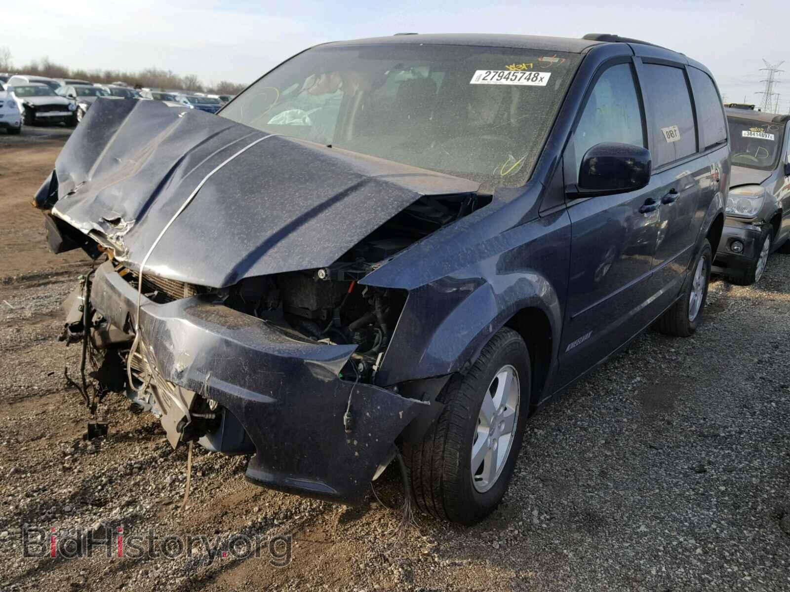 2013 DODGE CARAVAN - VIN: 2C4RDGCG4DR626062 - Фото 2