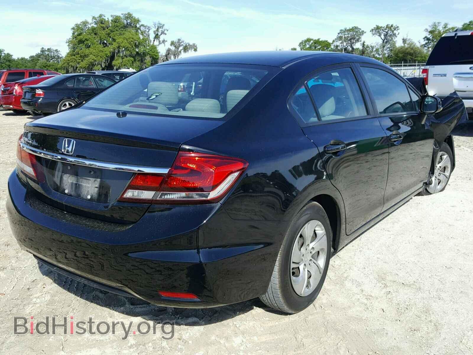 2013 HONDA CIVIC - VIN: 19XFB2F59DE049343 - Фото 4