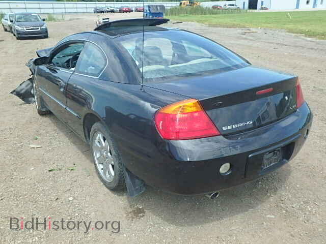 2001 CHRYSLER SEBRING - VIN: 4C3AG52HX1E037564 - Фото 3