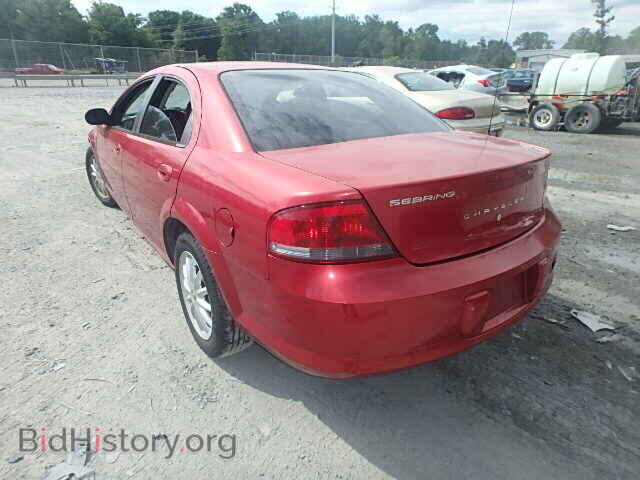 2003 CHRYSLER SEBRING - VIN: 1C3EL46X63N537136 - Фото 3