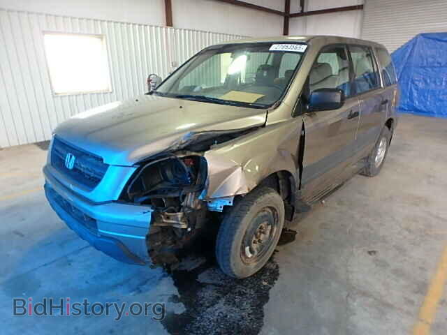 2005 HONDA PILOT - VIN: 2HKYF18155H553886 - Фото 2