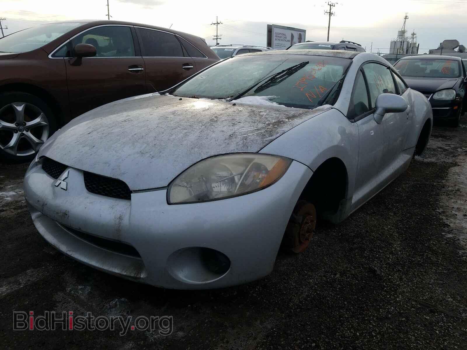 2006 MITSUBISHI ECLIPSE - VIN: 4A3AK24F86E040375 - Фото 2