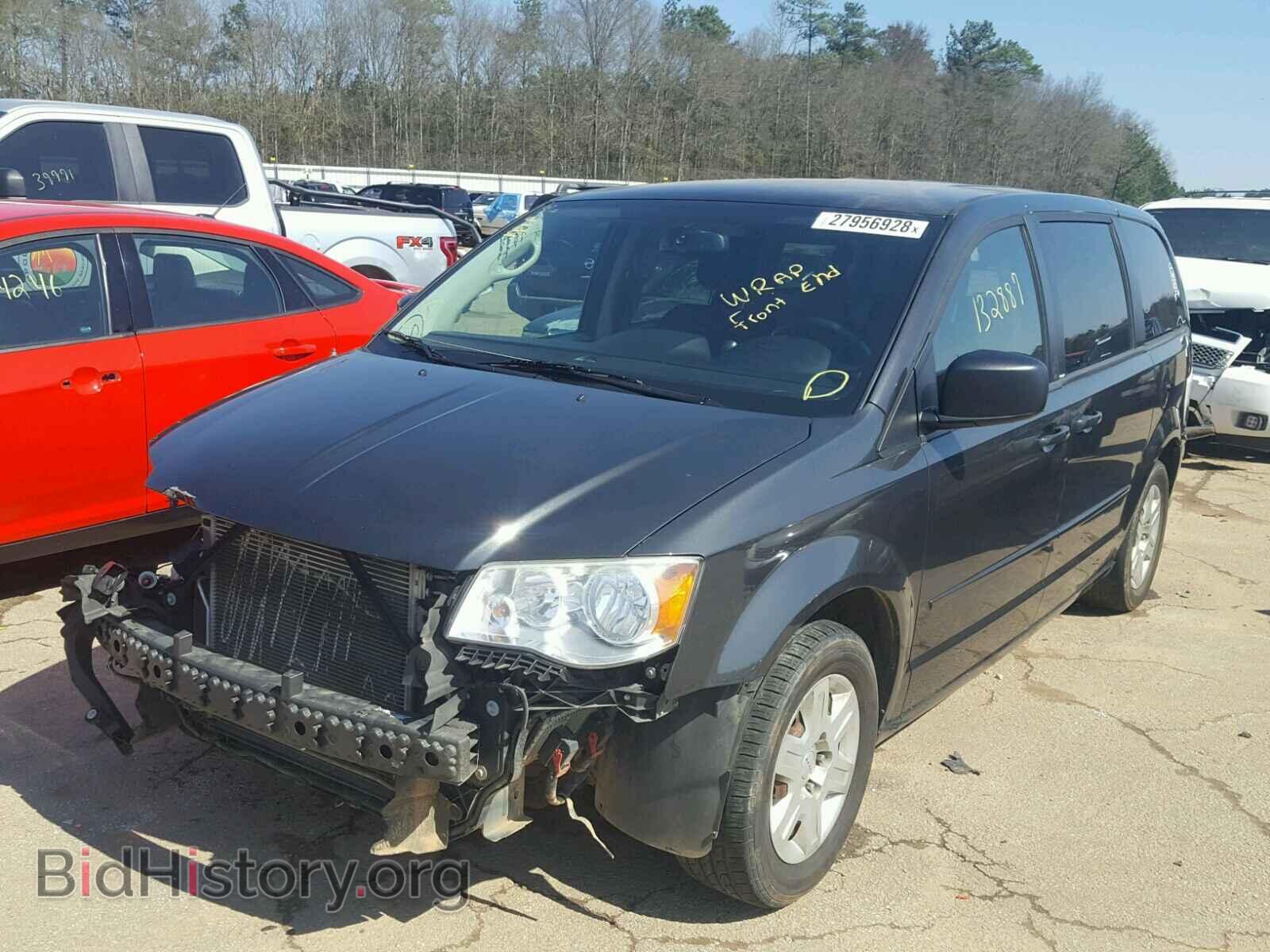 2012 DODGE CARAVAN - VIN: 2C4RDGBG2CR322633 - Photo 2