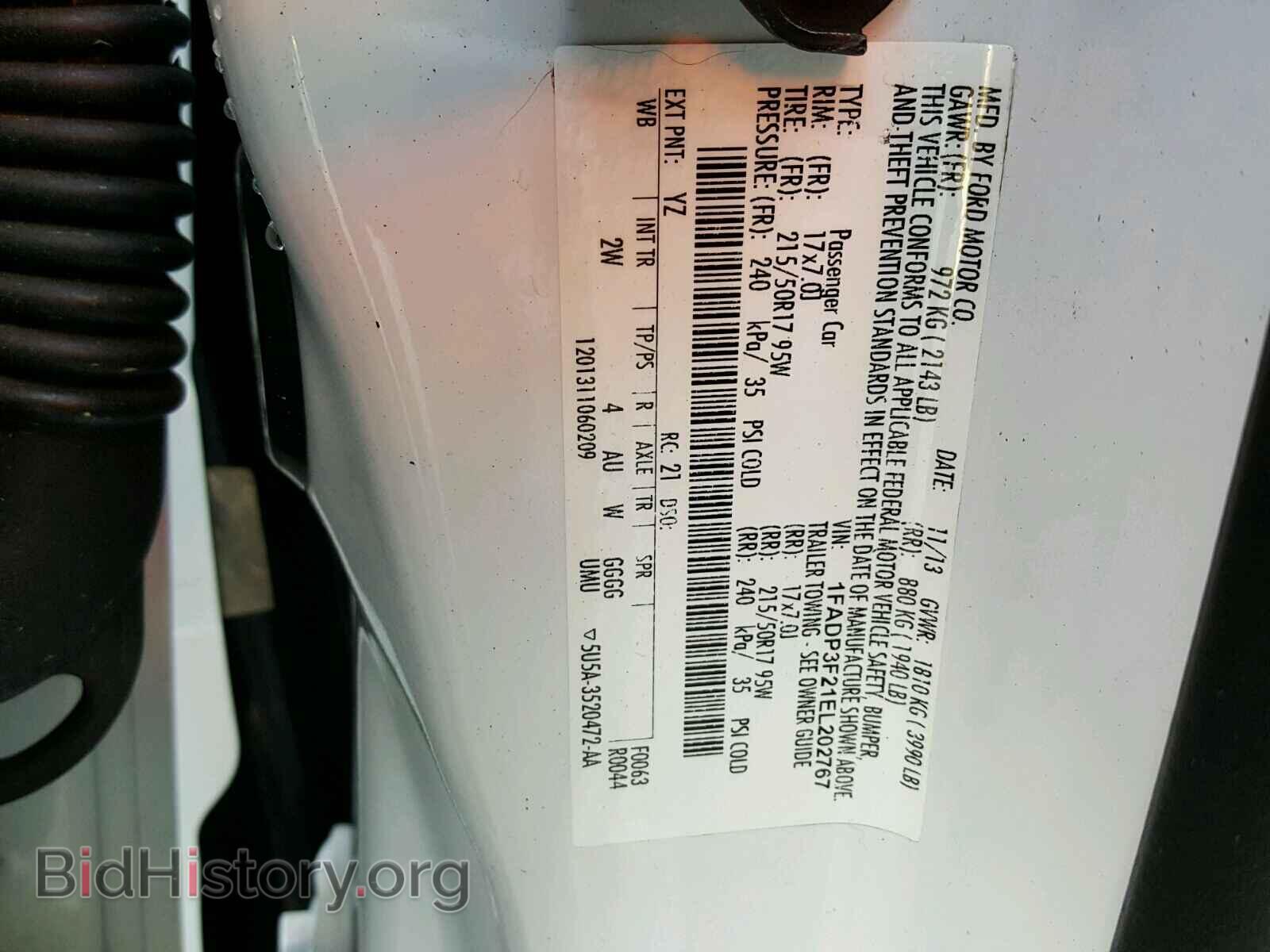 2014 FORD FOCUS - VIN: 1FADP3F21EL202767 - Photo 10