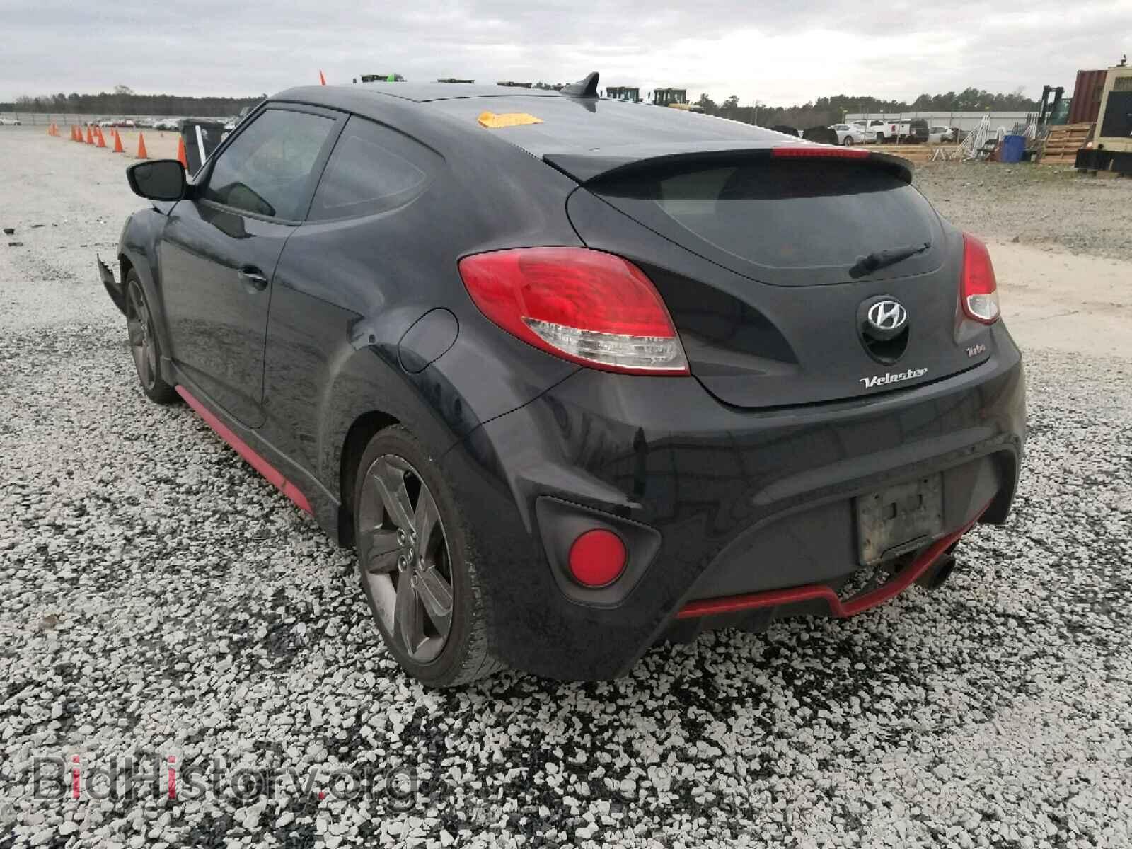2014 HYUNDAI VELOSTER - VIN: KMHTC6AEXEU199295 - Фото 3