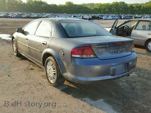 2002 CHRYSLER SEBRING - VIN: 1C3EL46R62N332920 - Фото 3