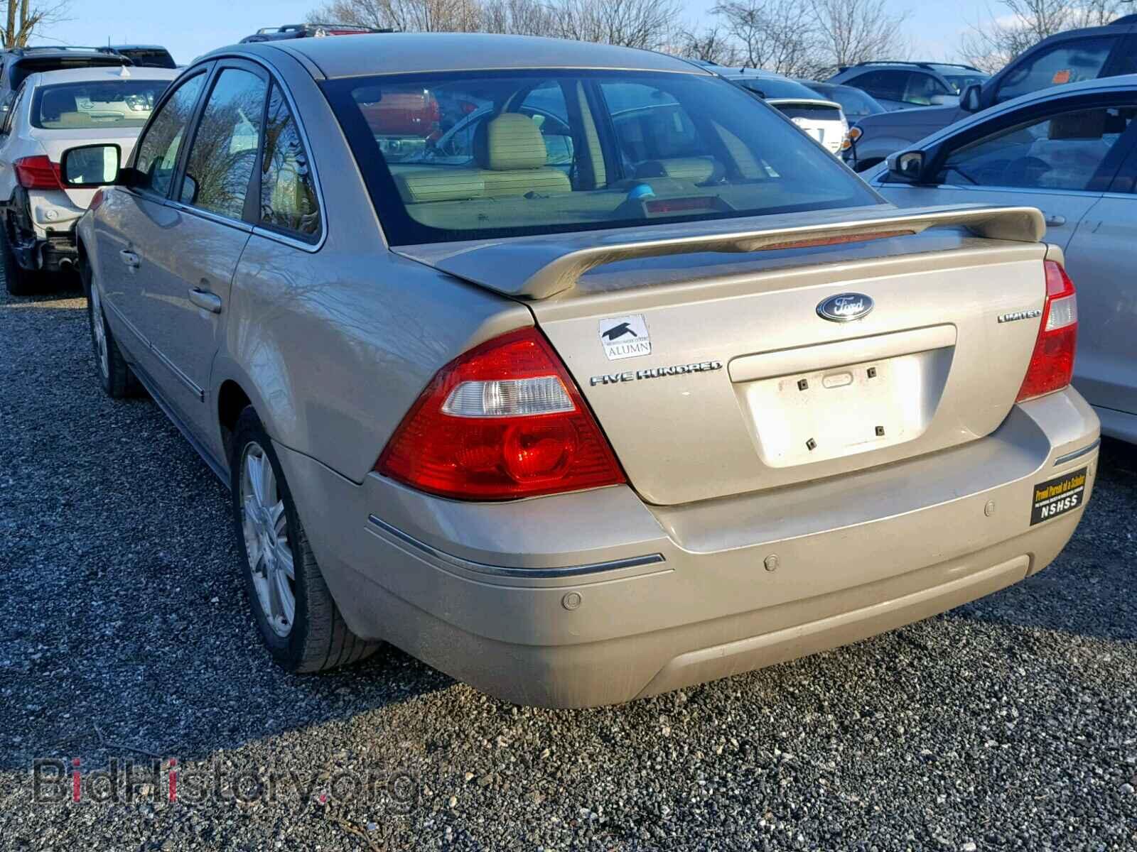 2006 FORD FIVE HUNDR - VIN: 1FAFP25126G156551 - Фото 3