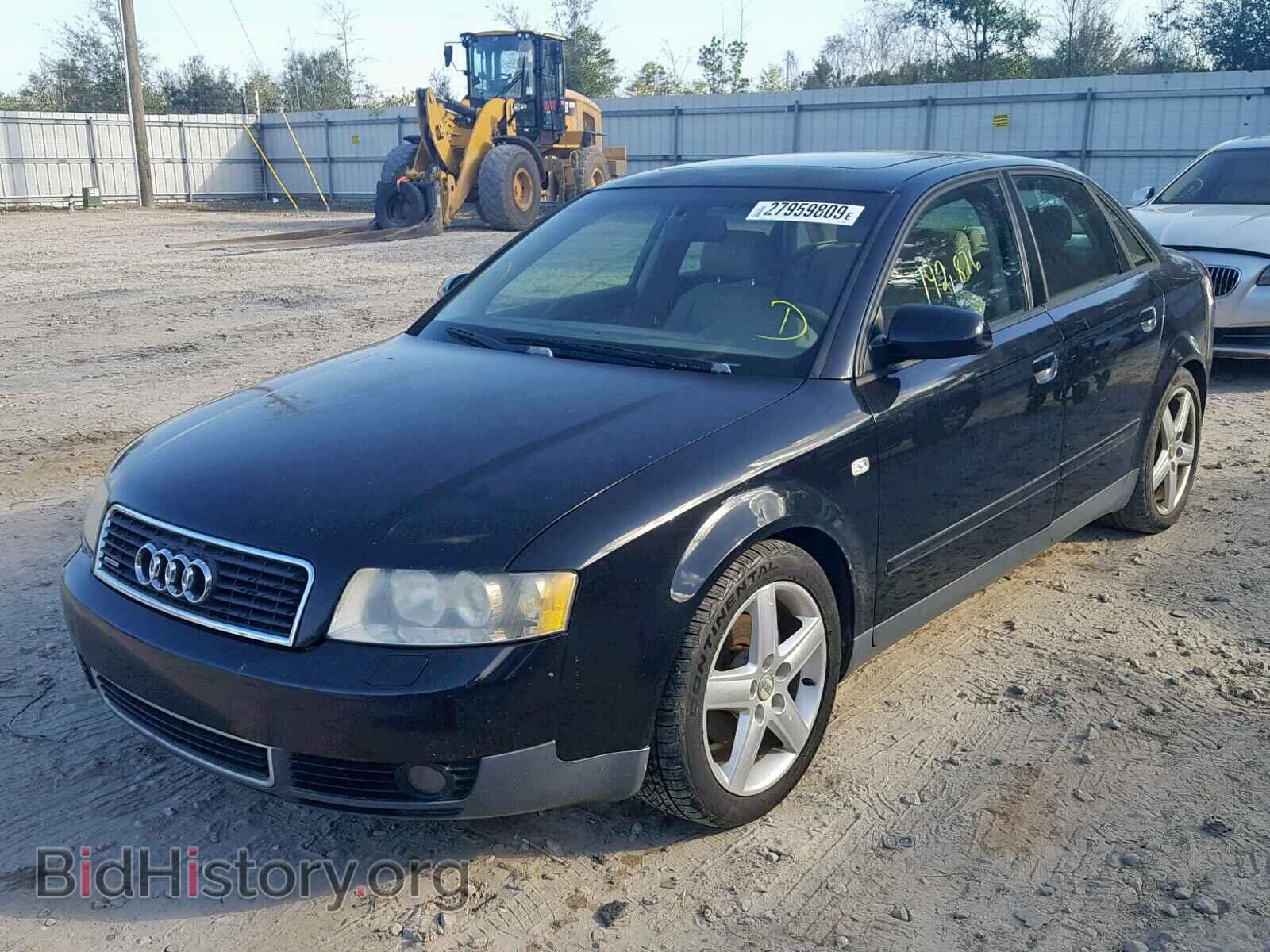 2002 AUDI A4 - VIN: WAULC68E42A309925 - Фото 2