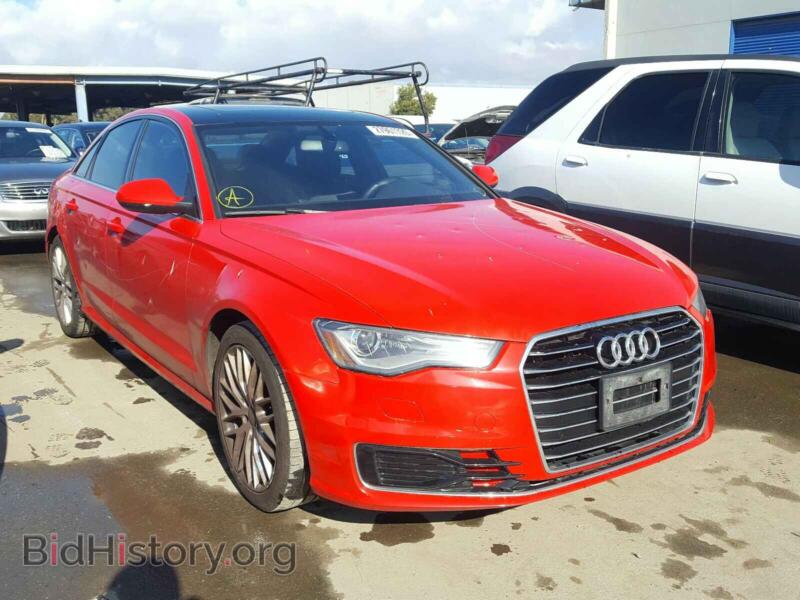 2016 Audi A6 A6 Premium (VIN WAUCFAFC8GN007422) — photo 1 of 10, Copart, damage: vandalism