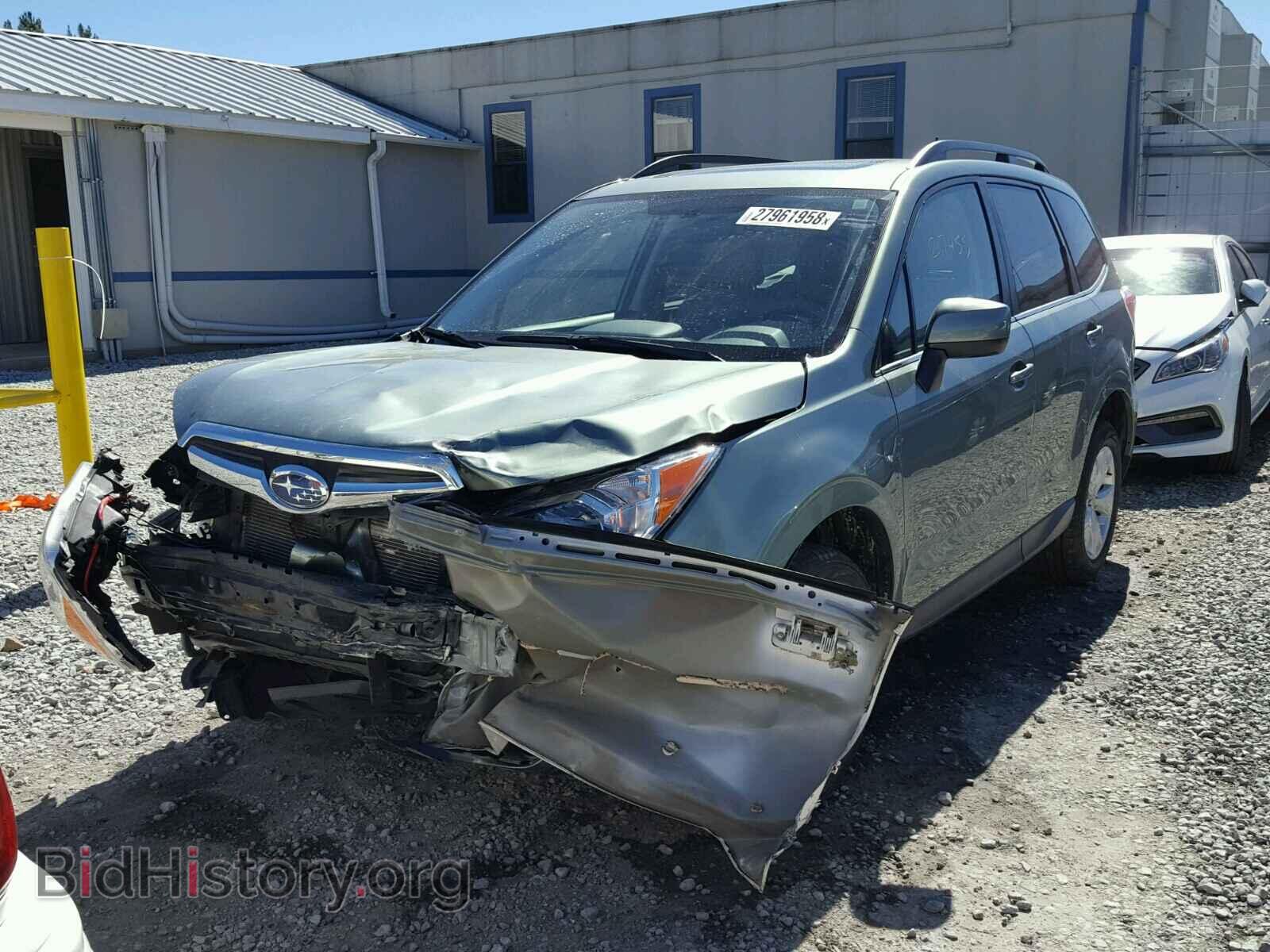2015 SUBARU FORESTER - VIN: JF2SJAHC8FH806772 - Фото 2