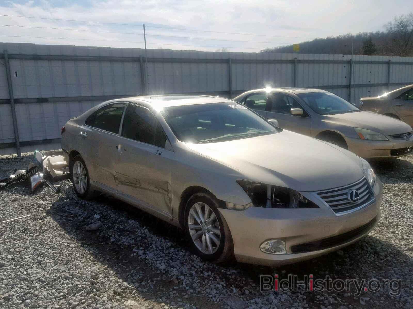 Photo JTHBK1EG2B2426776 - LEXUS ES350 2011