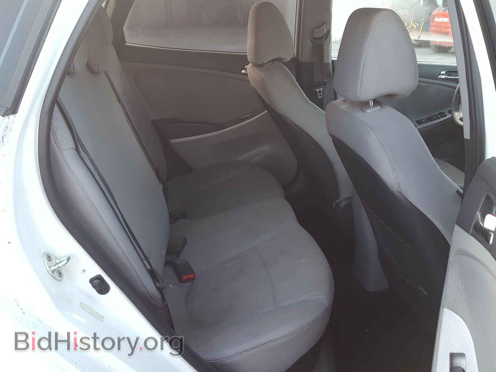 2013 HYUNDAI ACCENT - VIN: KMHCU5AE0DU066678 - Фото 6