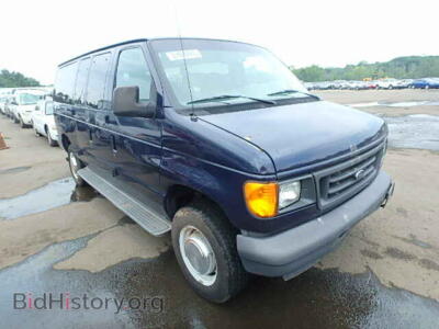 2006 Ford ECONOLINE, синий — VIN 1FBNE31L46HA66177, Copart