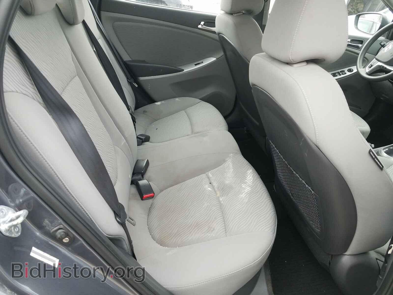2012 HYUNDAI ACCENT - VIN: KMHCU4AE6CU163635 - Фото 6