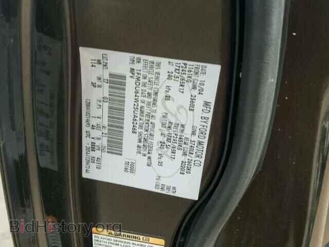2005 FORD EXPLORER - VIN: 1FMDU64W25UA62468 - Photo 10