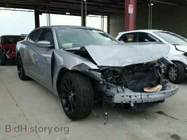 Photo 2C3CDXHG5FH805741 - DODGE CHARGER 2015