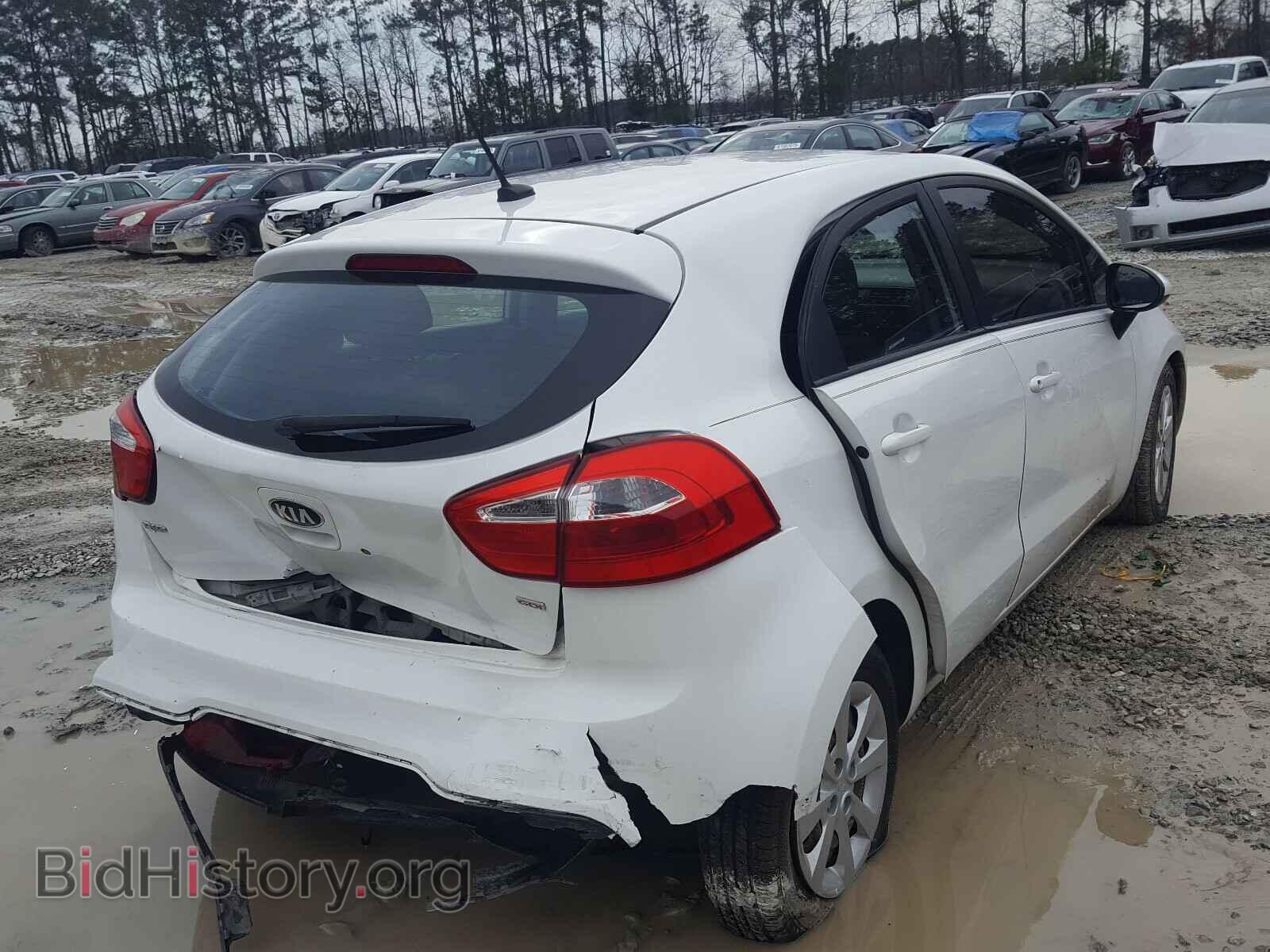 2013 KIA RIO - VIN: KNADM5A31D6172100 - Фото 4