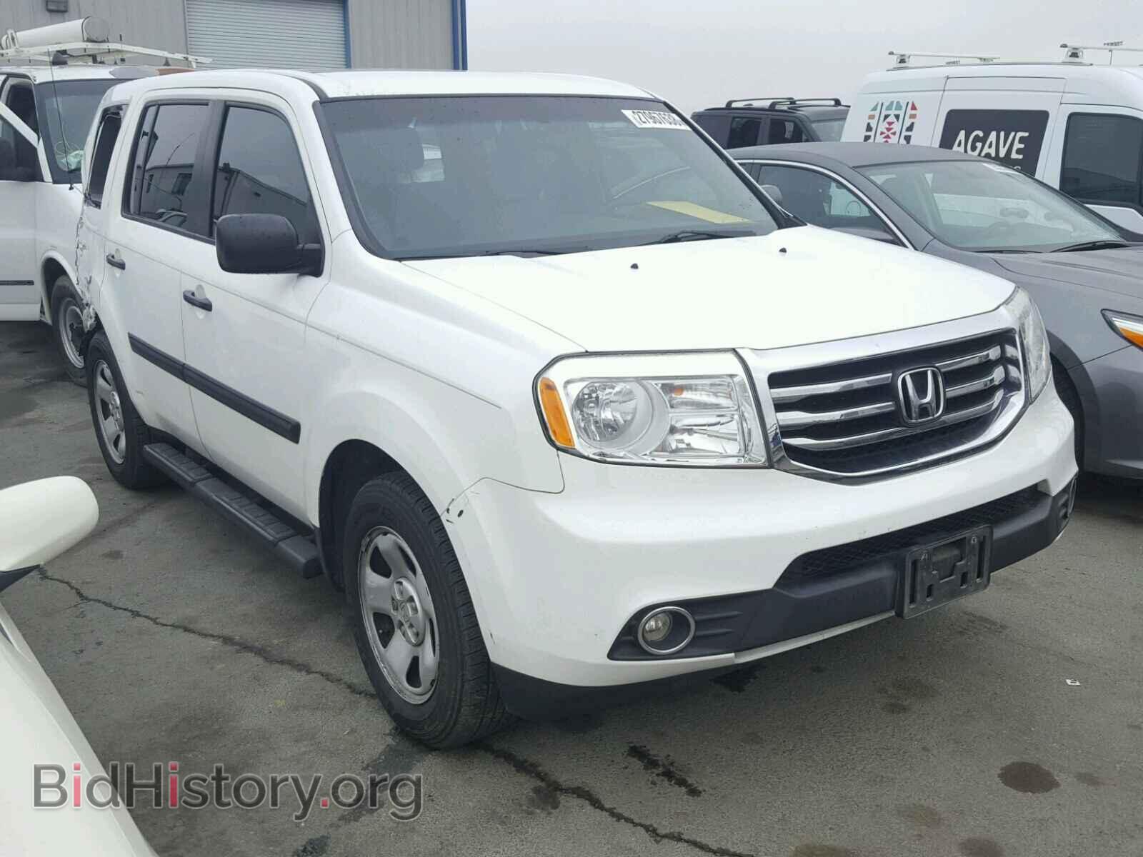Фотография 5FNYF3H29CB013036 - HONDA PILOT 2012