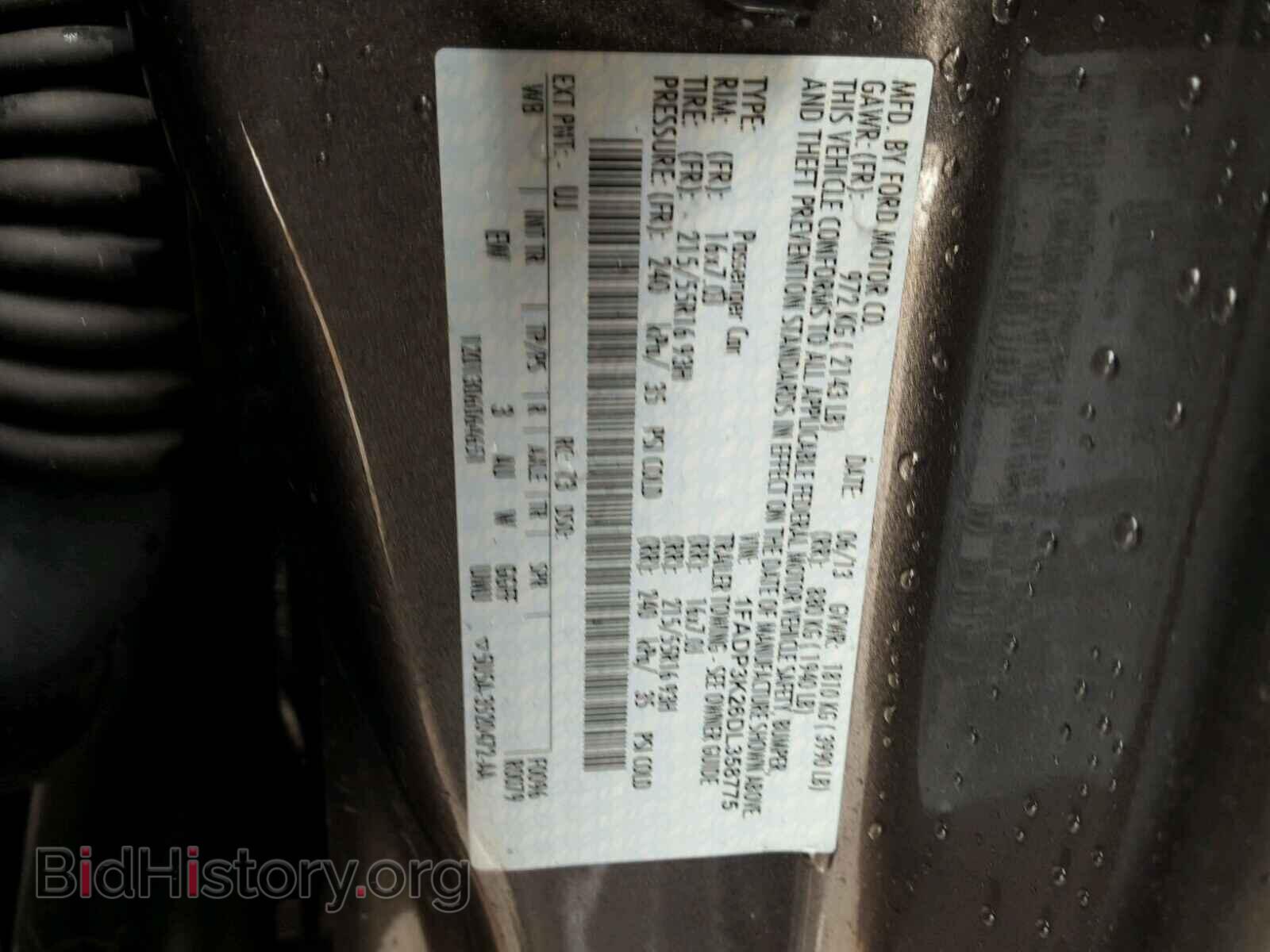 2013 FORD FOCUS - VIN: 1FADP3K26DL358775 - Photo 10