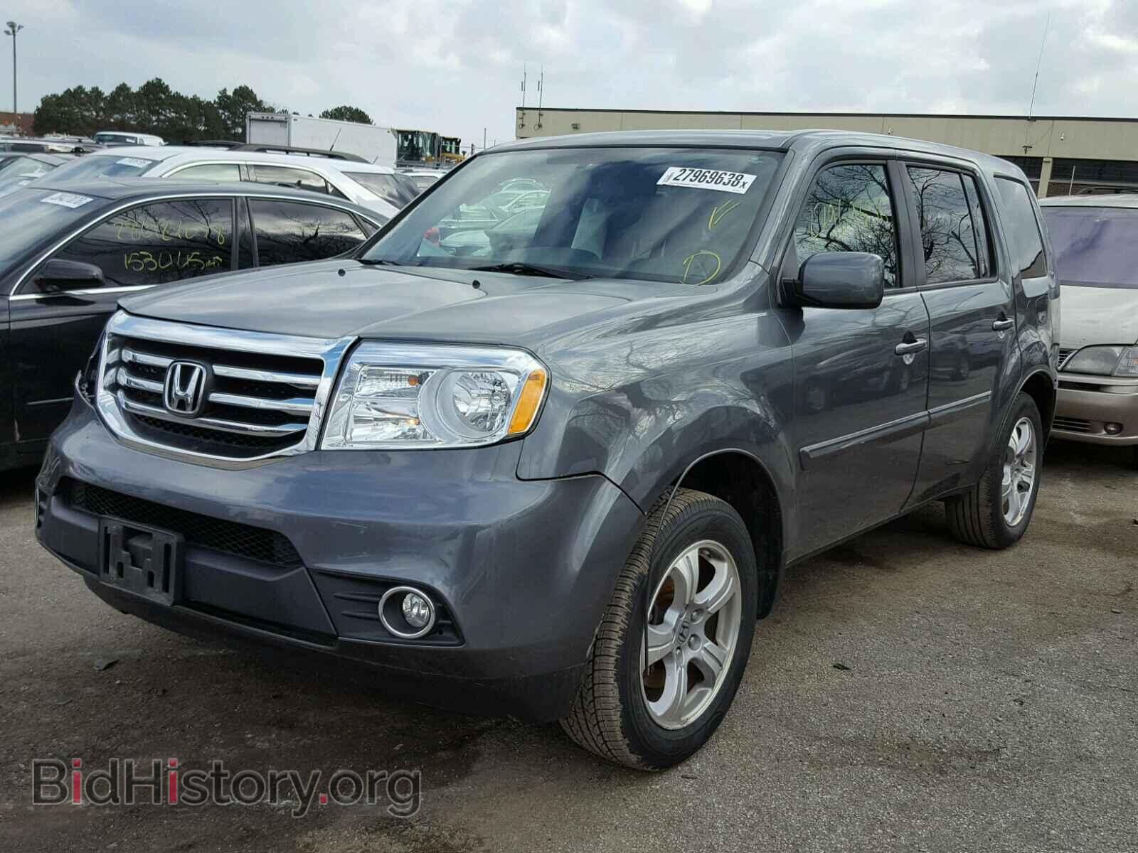 2013 HONDA PILOT - VIN: 5FNYF4H41DB019616 - Фото 2