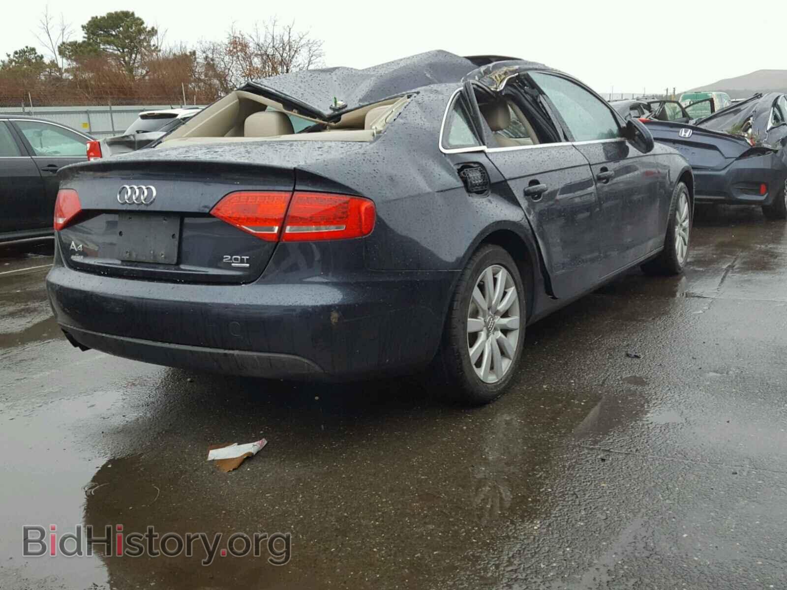 2012 AUDI A4 - VIN: WAUBFAFL0CA107852 - Фото 4