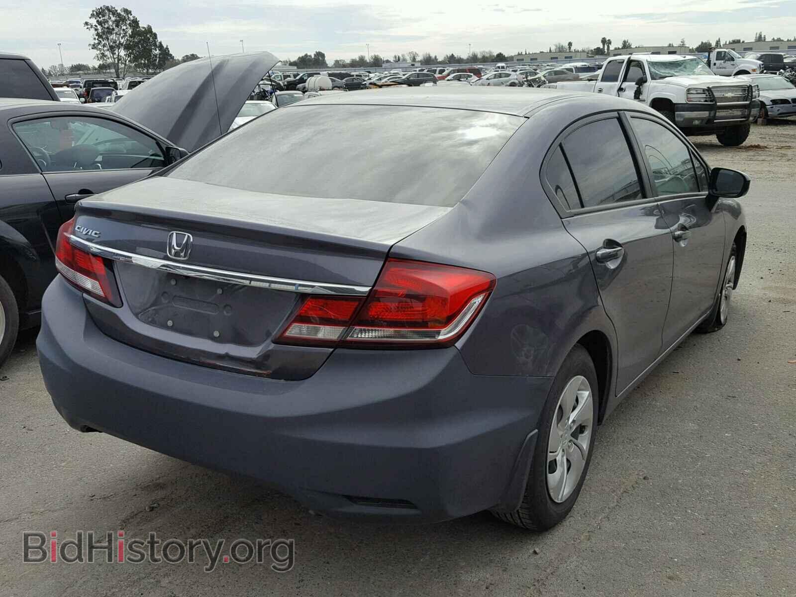 2014 HONDA CIVIC - VIN: 19XFB2F54EE221585 - Фото 4