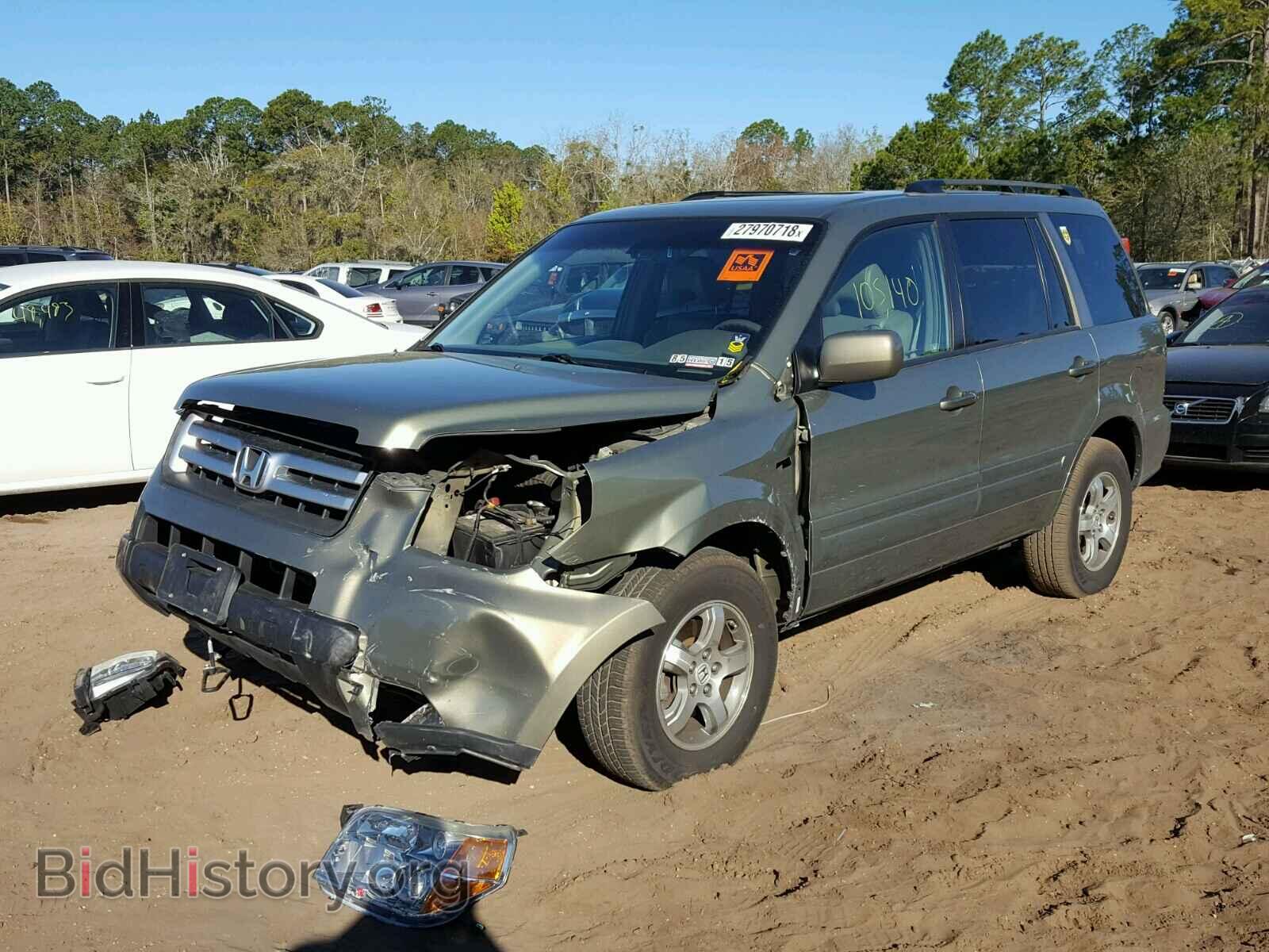 2007 HONDA PILOT - VIN: 5FNYF28557B022990 - Фото 2