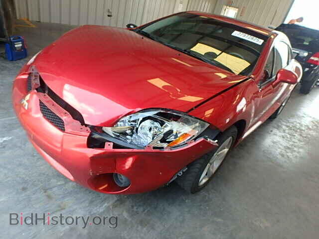 2008 MITSUBISHI ECLIPSE - VIN: 4A3AK24F08E037747 - Фото 2