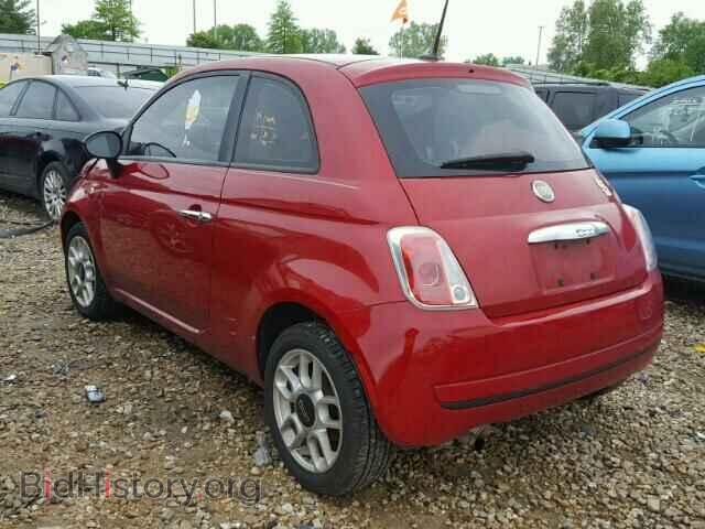 2012 FIAT 500 - VIN: 3C3CFFAR0CT103989 - Фото 3