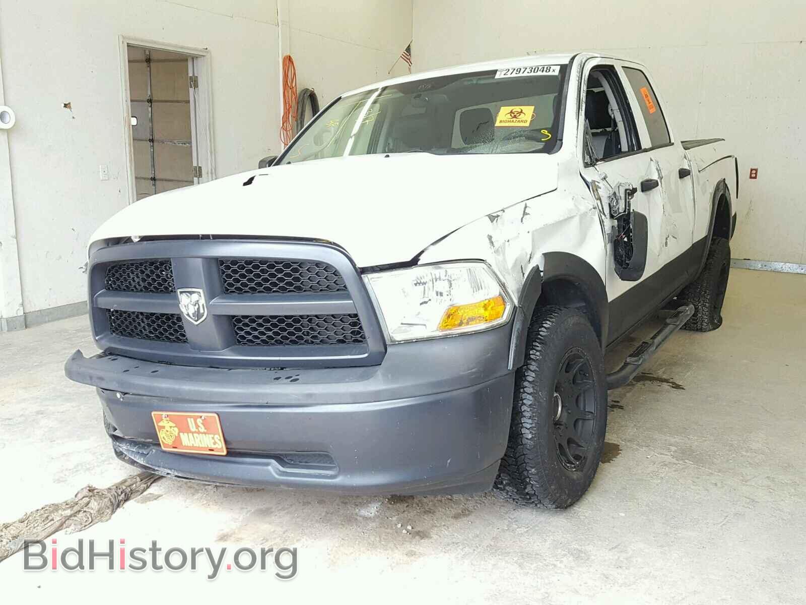 2012 DODGE RAM 1500 - VIN: 1C6RD7FP9CS252189 - Фото 2