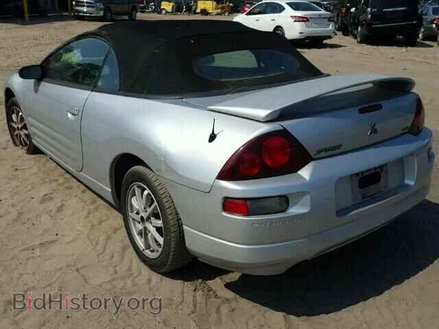 2001 MITSUBISHI ECLIPSE - VIN: 4A3AE45G11E205413 - Photo 3