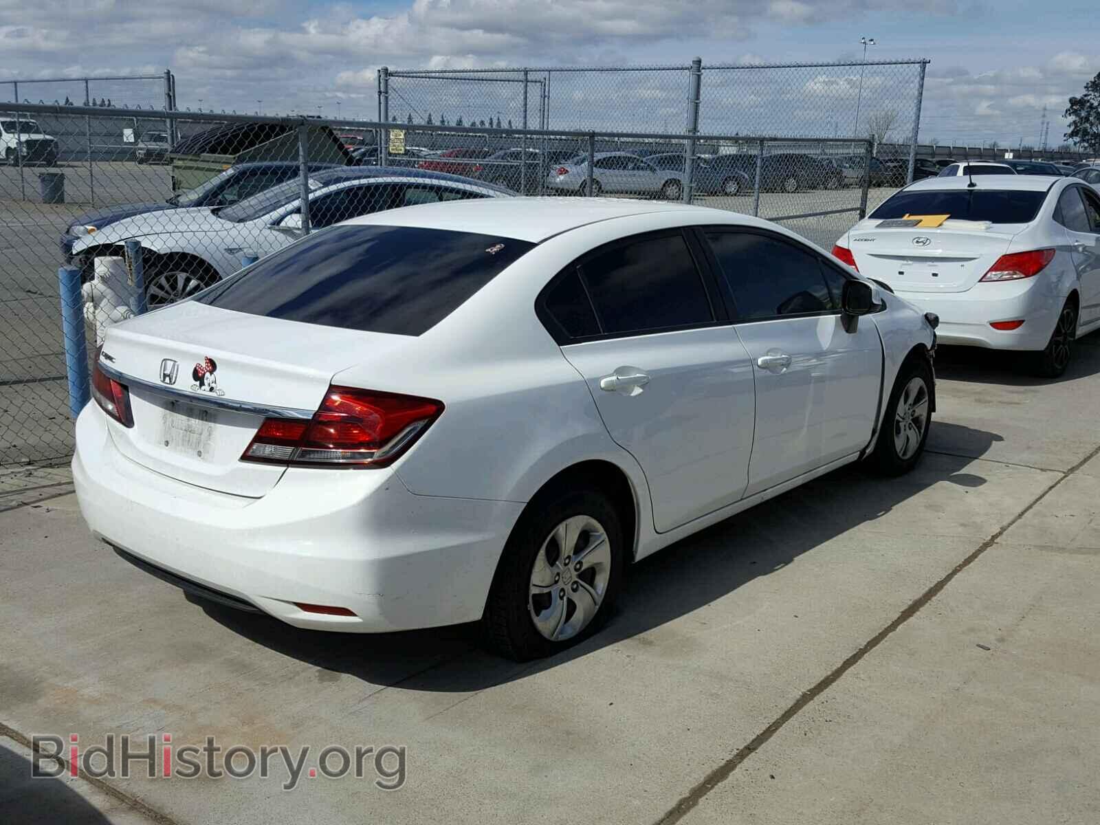 2013 HONDA CIVIC - VIN: 19XFB2F54DE274169 - Фото 4