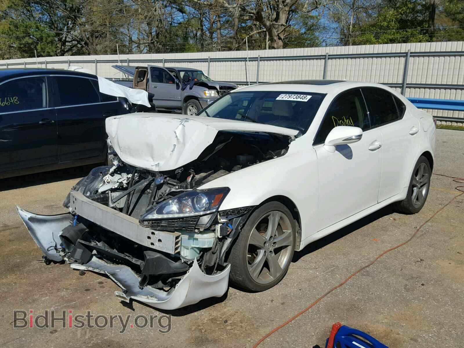 2012 LEXUS IS 250 - VIN: JTHBF5C24C5157263 - Фото 2