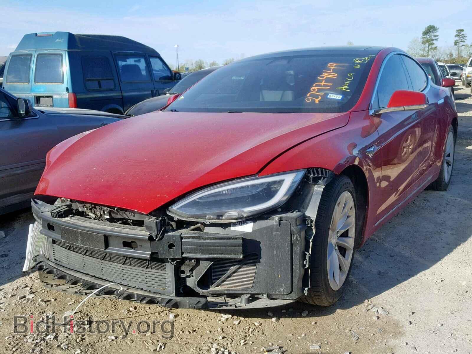 2017 TESLA MODEL S - VIN: 5YJSA1E25HF197346 - Фото 2