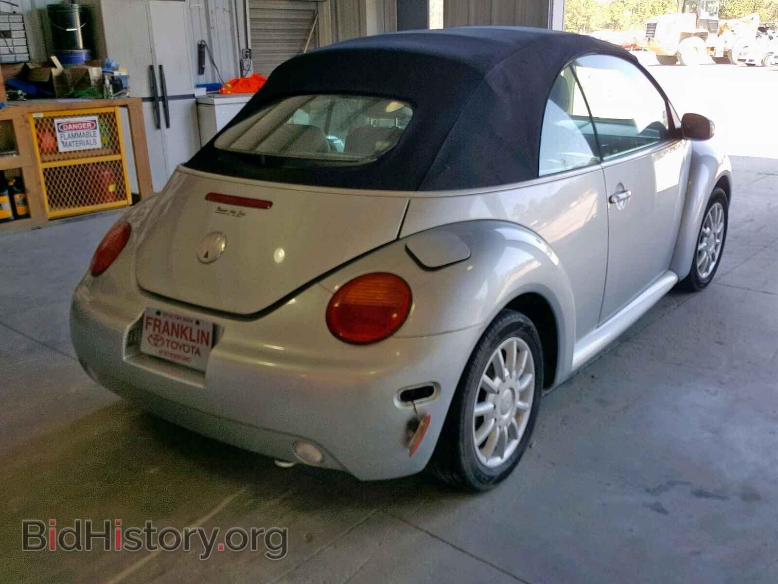 2004 VOLKSWAGEN BEETLE - VIN: 3VWCM21Y14M309381 - Фото 4