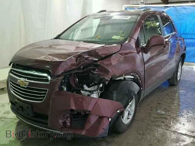 2016 CHEVROLET TRAX - VIN: 3GNCJLSB0GL139544 - Фото 2