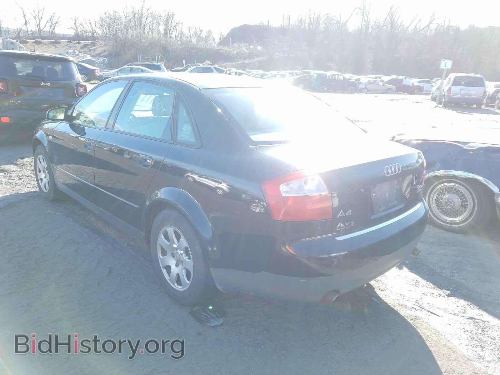 2002 AUDI A4 - VIN: WAULC68E82A118055 - Фото 3