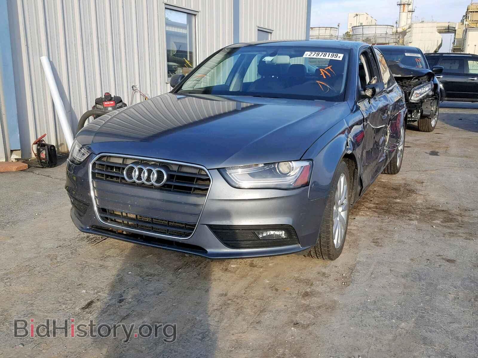 2013 AUDI A4 - VIN: WAUAFAFL5DN033558 - Фото 2