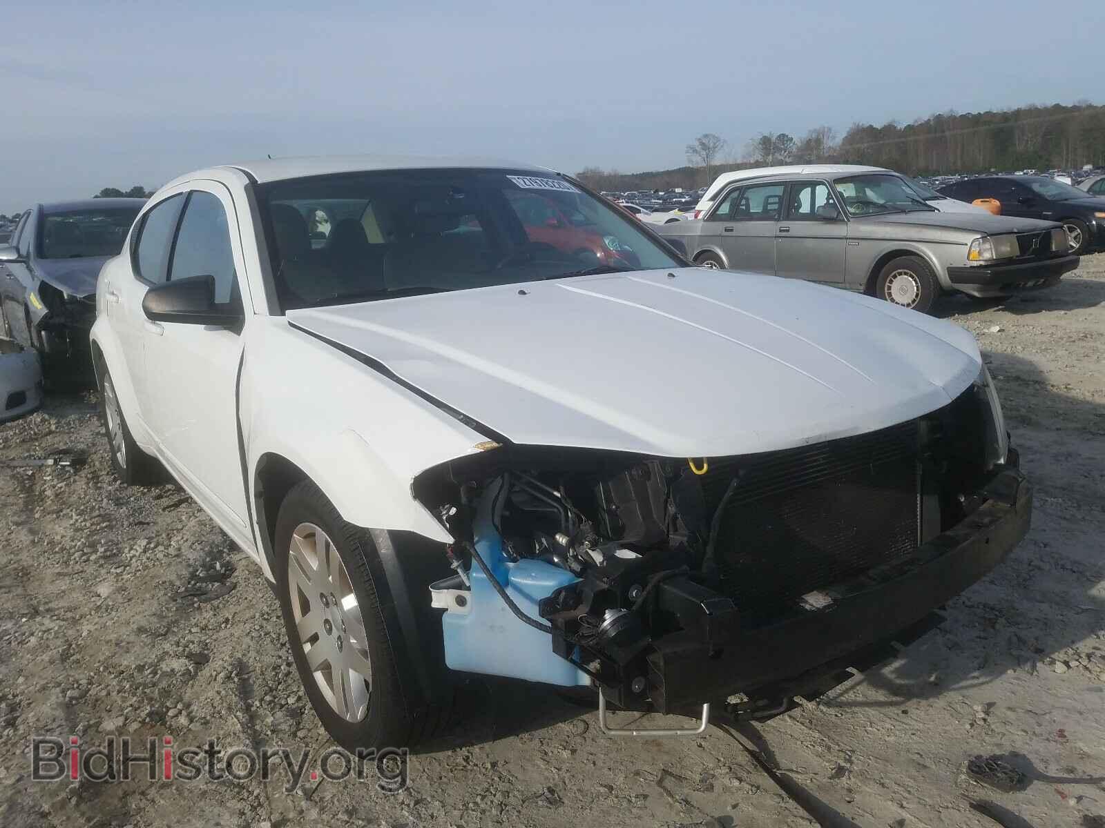 Photo 1C3CDZAB4CN167639 - DODGE AVENGER 2012