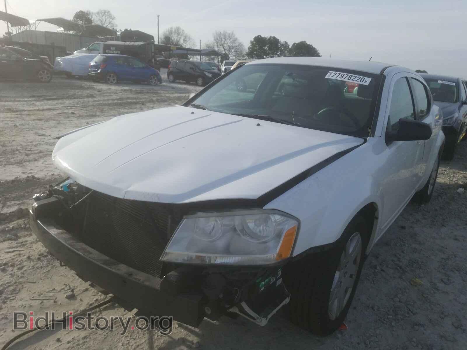 2012 DODGE AVENGER - VIN: 1C3CDZAB4CN167639 - Фото 2