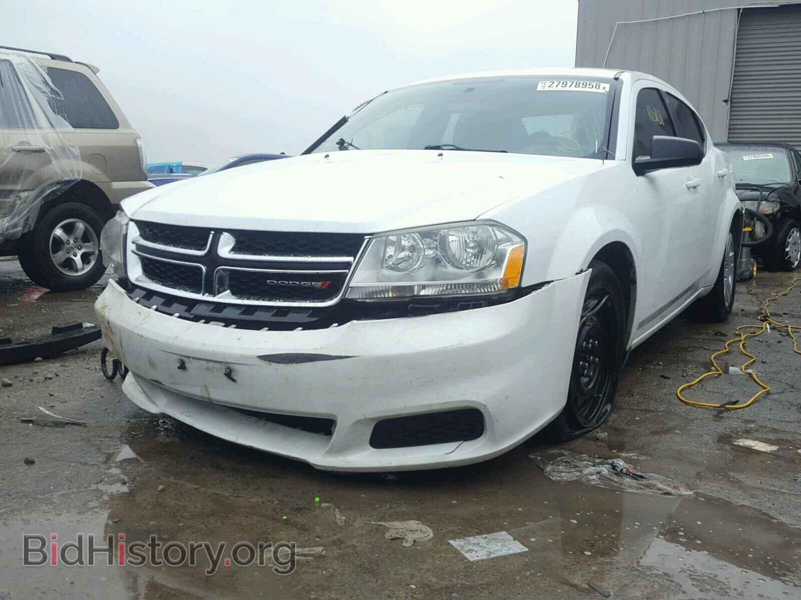 2012 DODGE AVENGER - VIN: 1C3CDZAB5CN290155 - Фото 2
