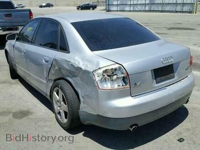 2002 AUDI A4 - VIN: WAULC68E52A280144 - Фото 3