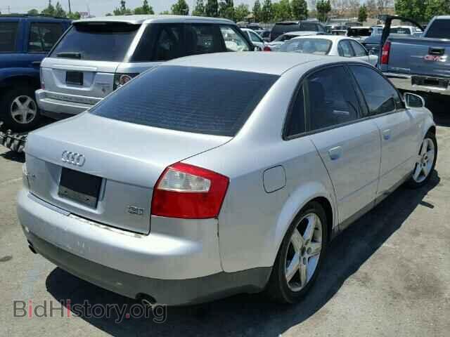 2002 AUDI A4 - VIN: WAULC68E52A280144 - Фото 4
