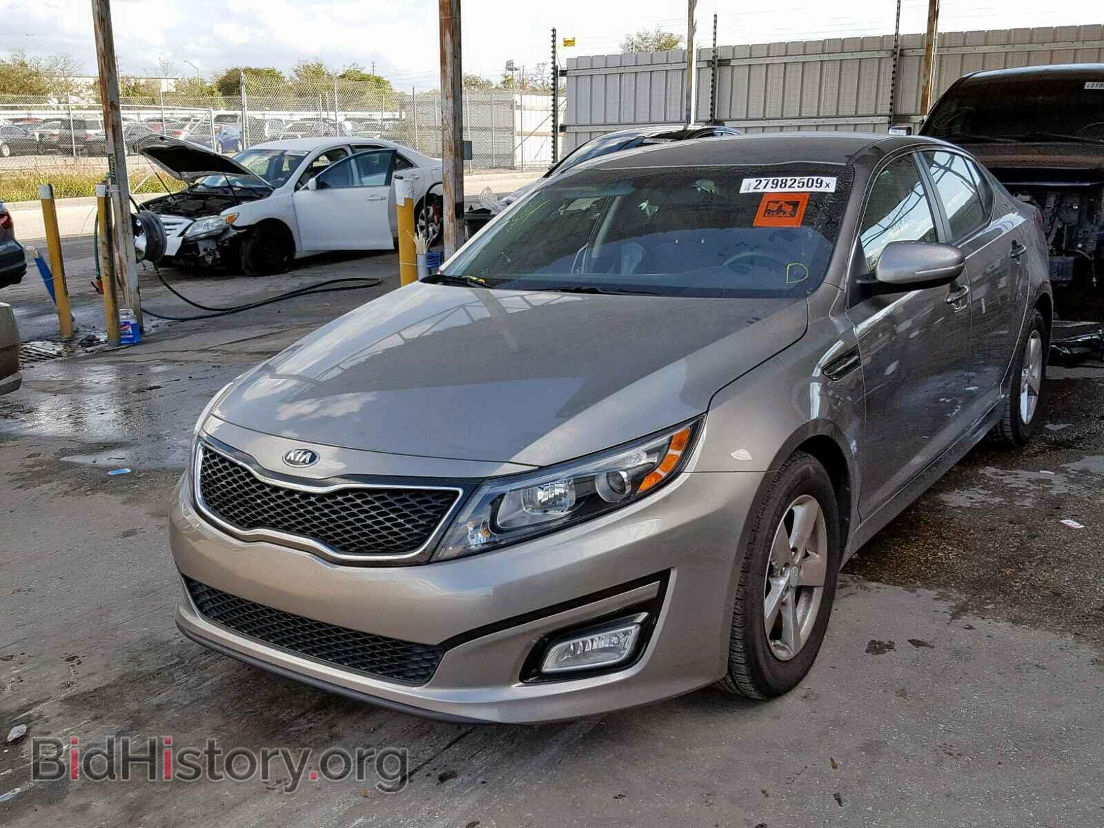 2015 KIA OPTIMA - VIN: 5XXGM4A77FG423946 - Фото 2