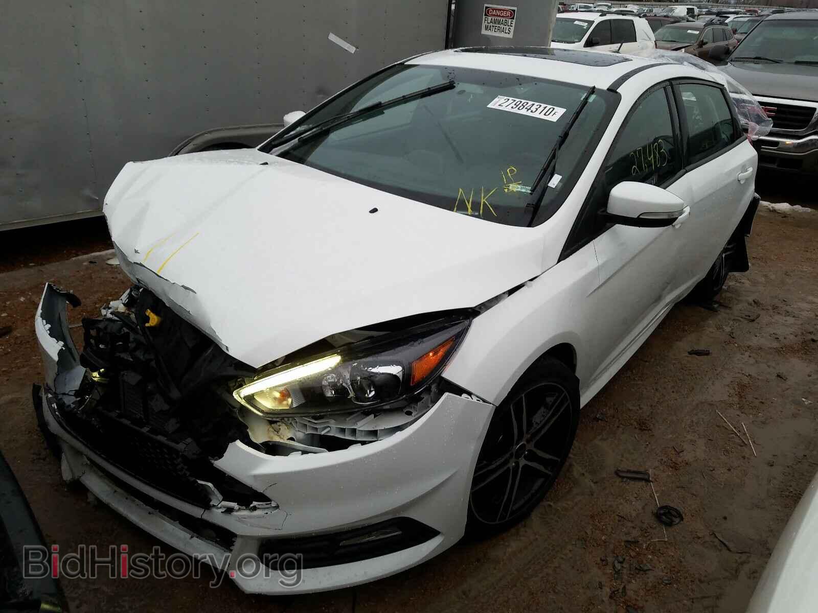 2018 FORD FOCUS - VIN: 1FADP3L91JL332592 - Фото 2