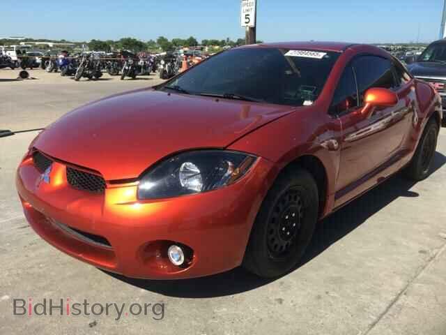 2007 MITSUBISHI ECLIPSE - VIN: 4A3AK24F77E057119 - Фото 2